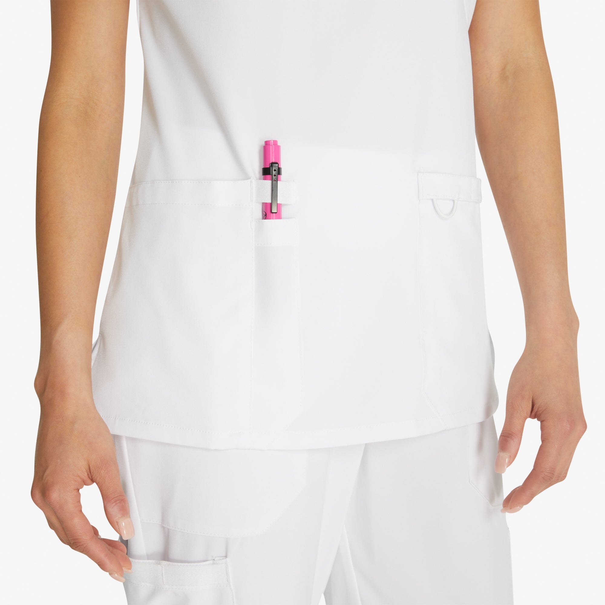 Women's EDS Essentials Mock Wrap Scrub Top