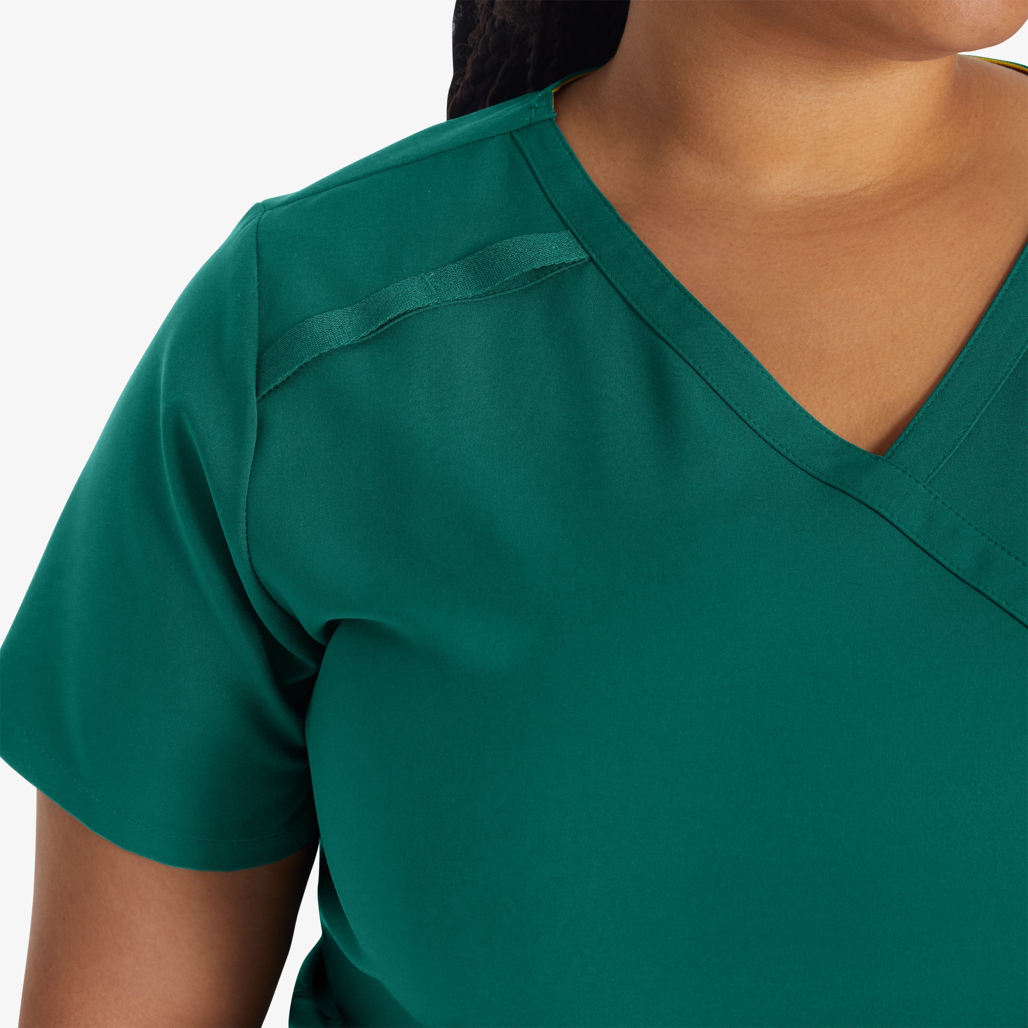 Women's EDS Essentials Mock Wrap Scrub Top