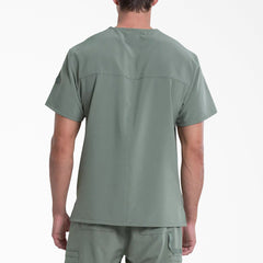 Men's EDS Essentials Tuckable V-Neck Scrub Top