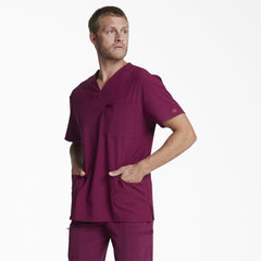 Men's EDS Essentials V-Neck Scrub Top