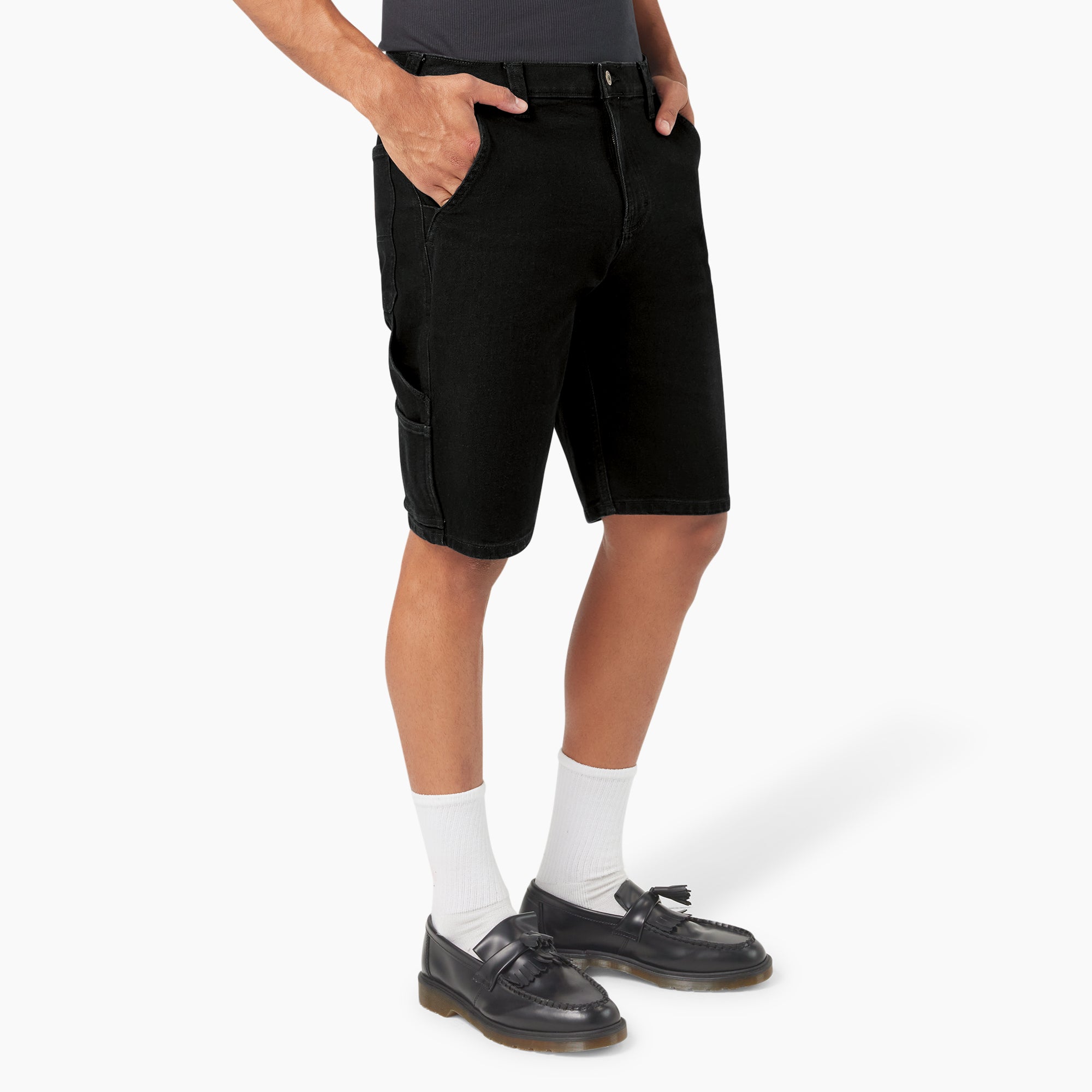 Denim Utility Shorts, 11"