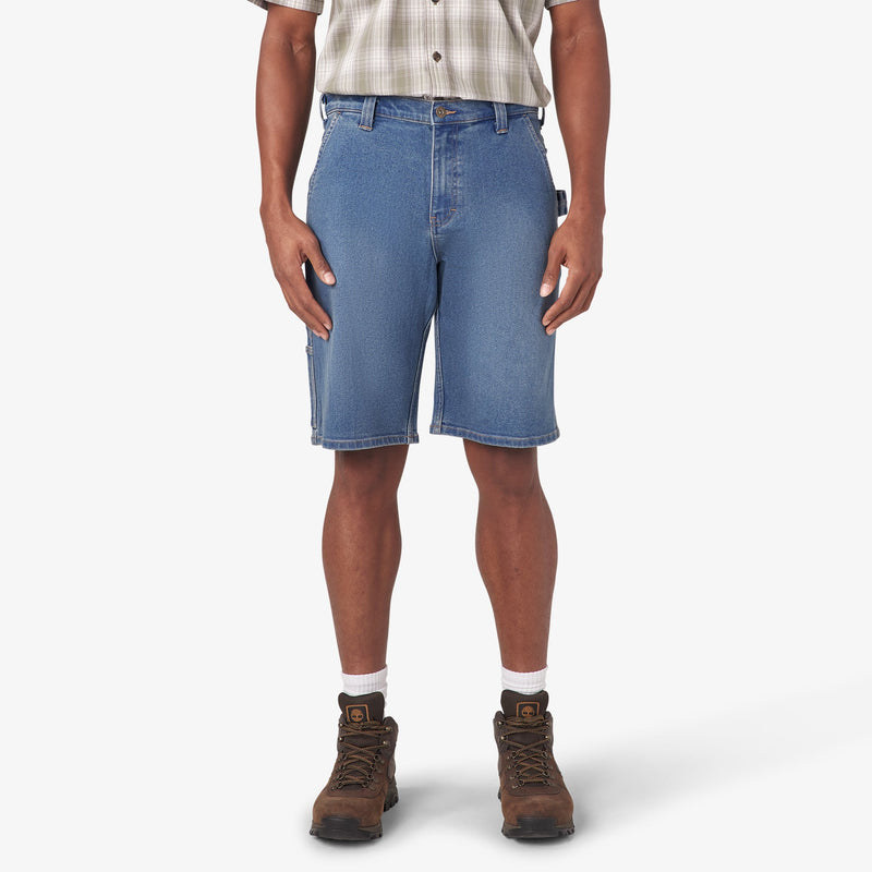 Denim Utility Shorts, 11"