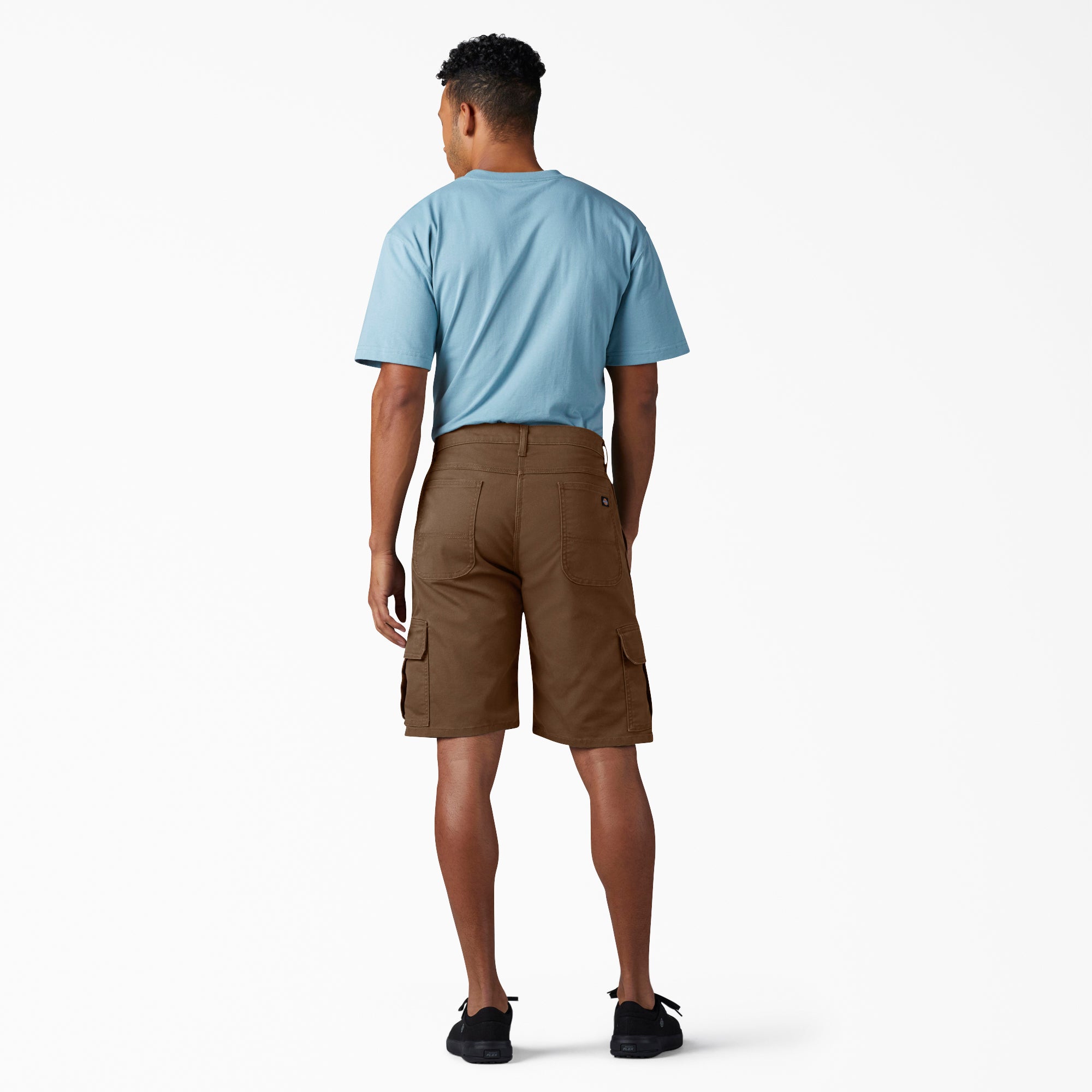 FLEX Relaxed Fit Duck Cargo Shorts, 11"