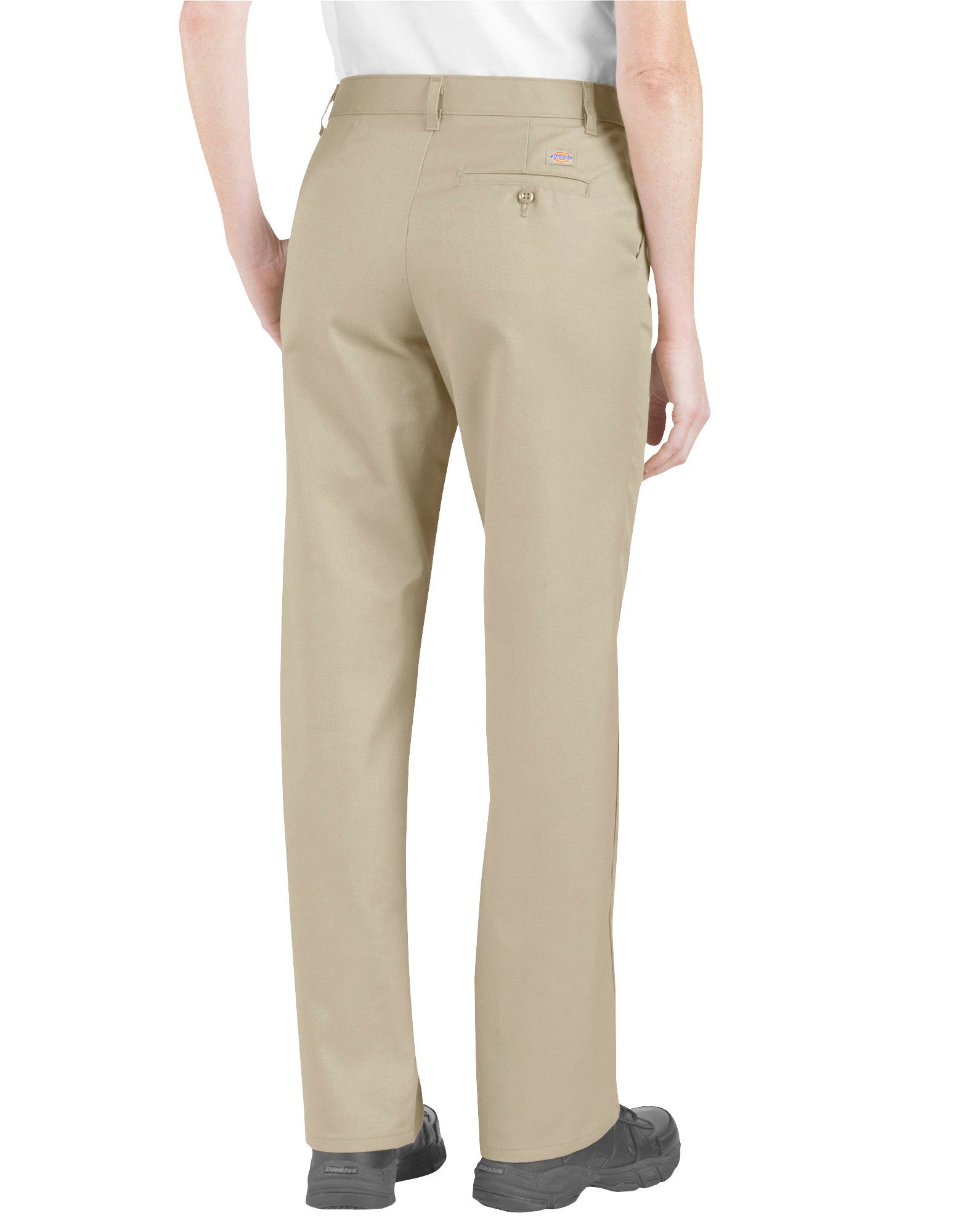 Women's Relaxed Fit Flat Front Pants