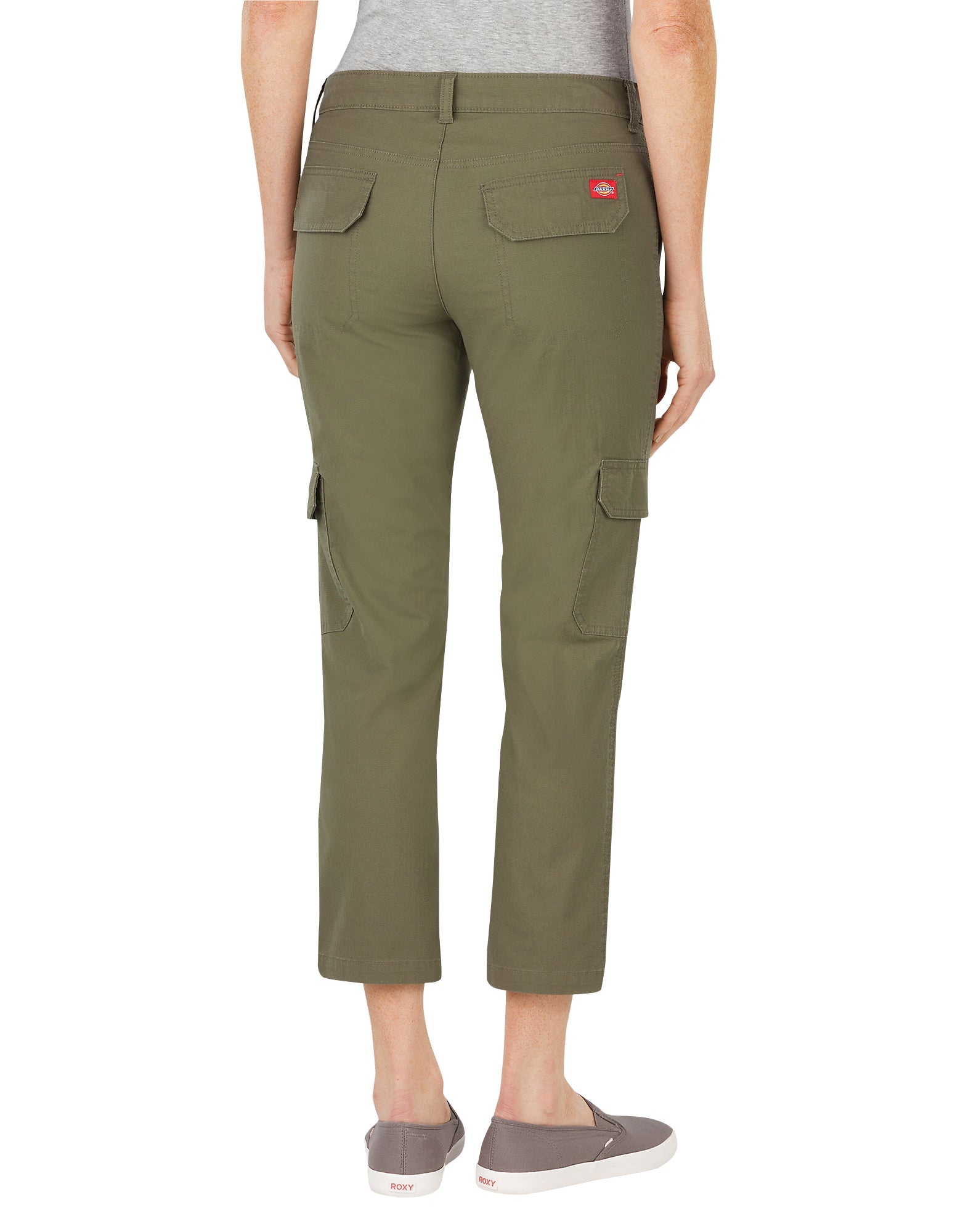 Women's Slim Fit Ripstop Cargo Capri