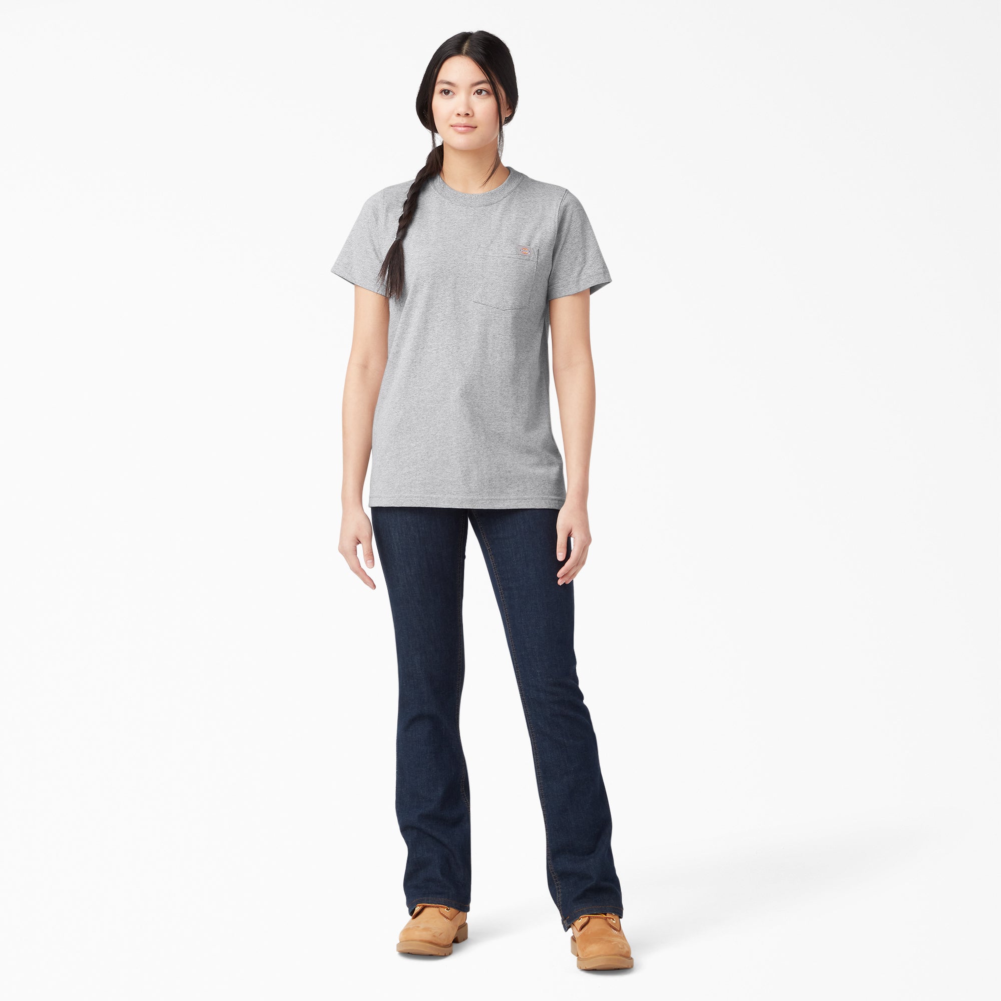 Women's Heavyweight Short Sleeve Pocket T-Shirt