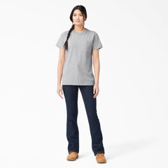 Women's Heavyweight Short Sleeve Pocket T-Shirt