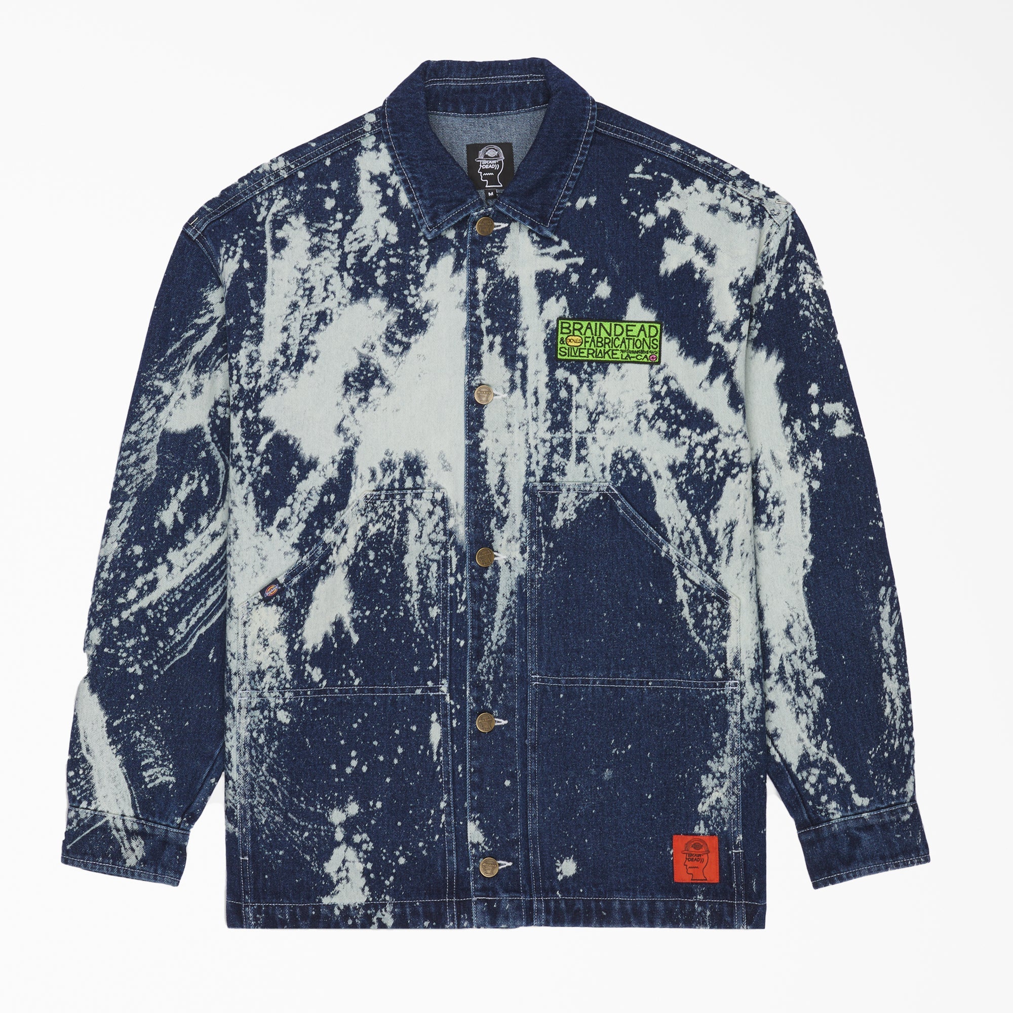 Brain Dead Bleached Denim Jacket