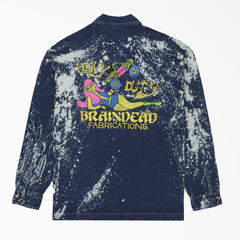 Brain Dead Bleached Denim Jacket