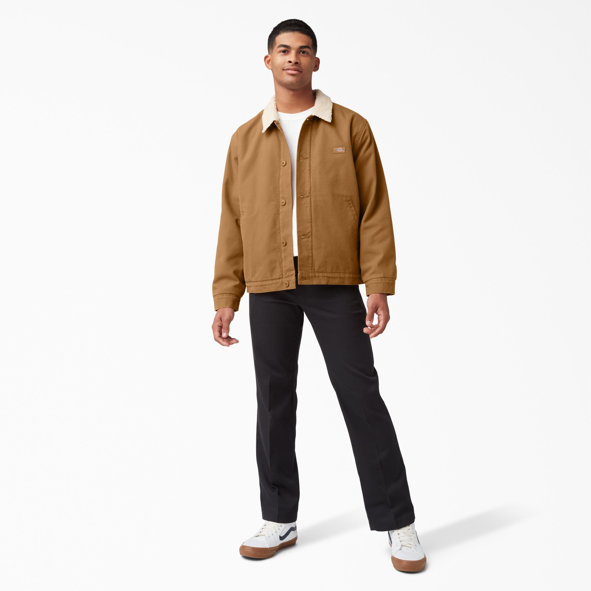 Duck Canvas High Pile Fleece Jacket