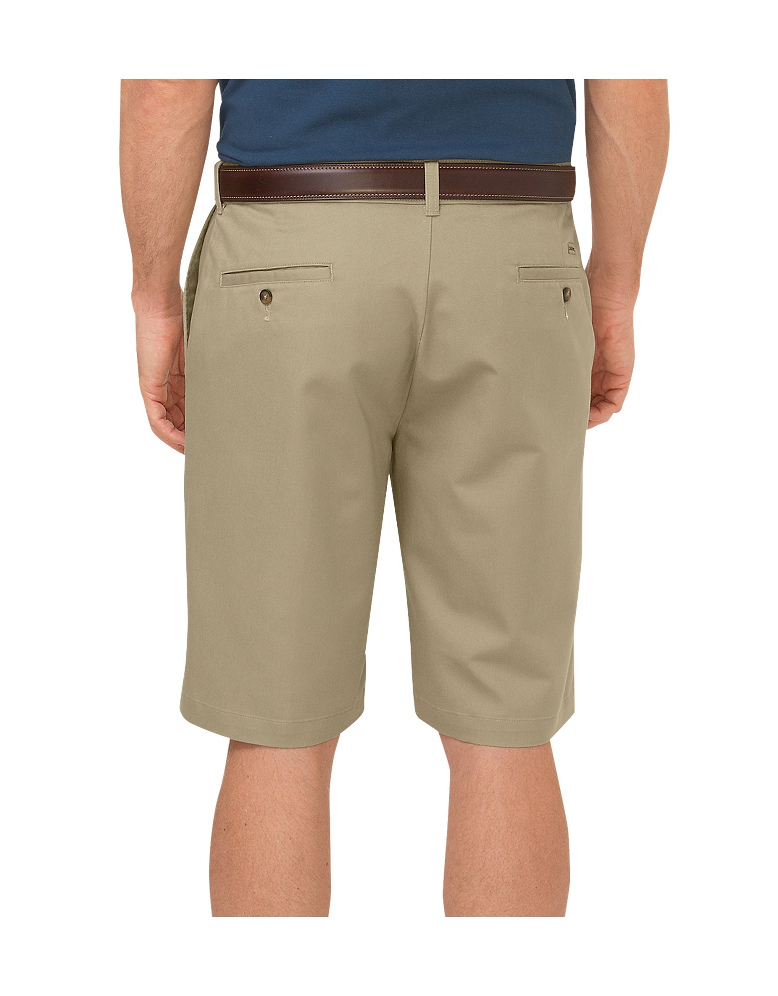 Dickies KHAKI 10" Regular Fit Flat Front Shorts