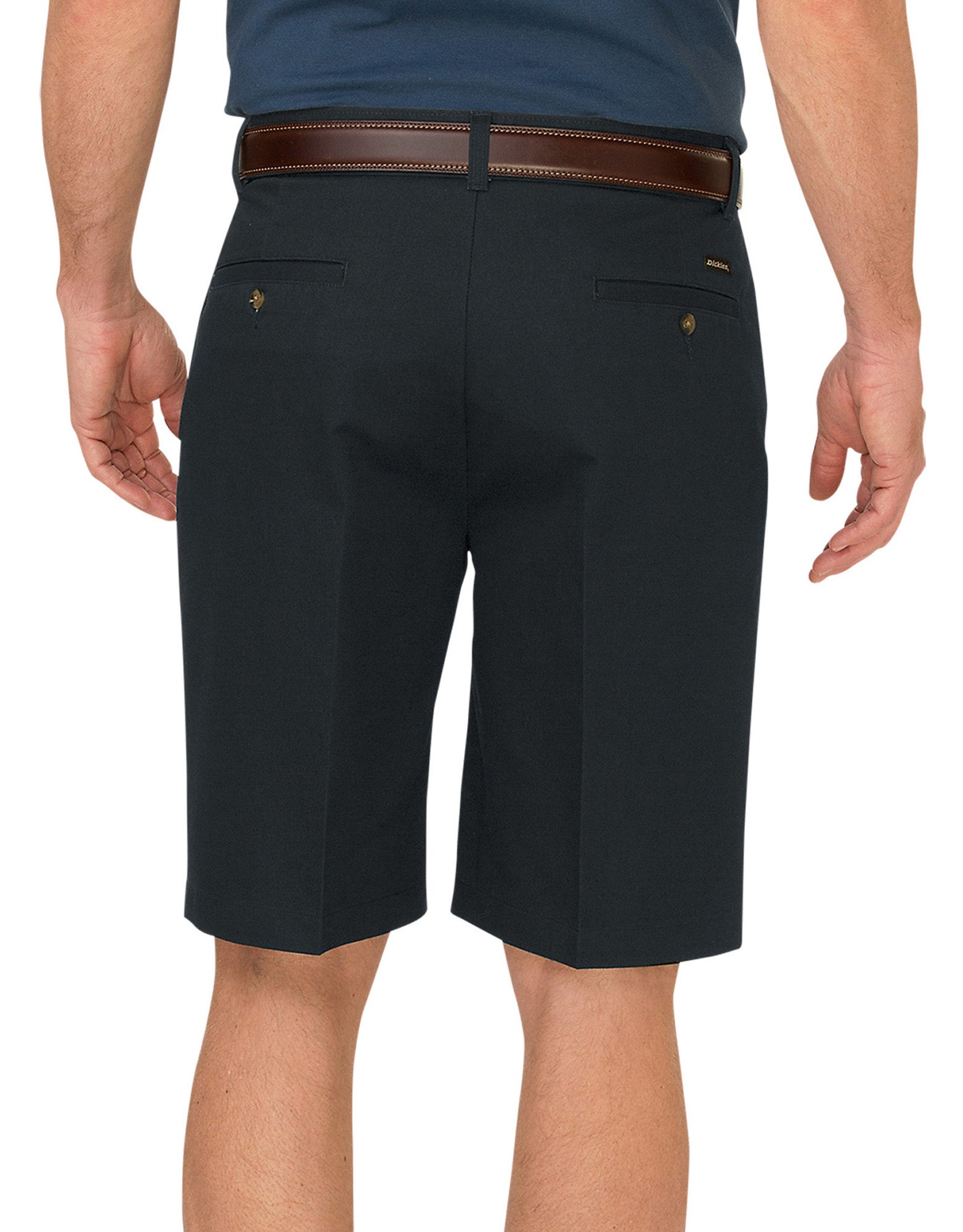 Dickies KHAKI 10" Relaxed Fit Pleated Front Short