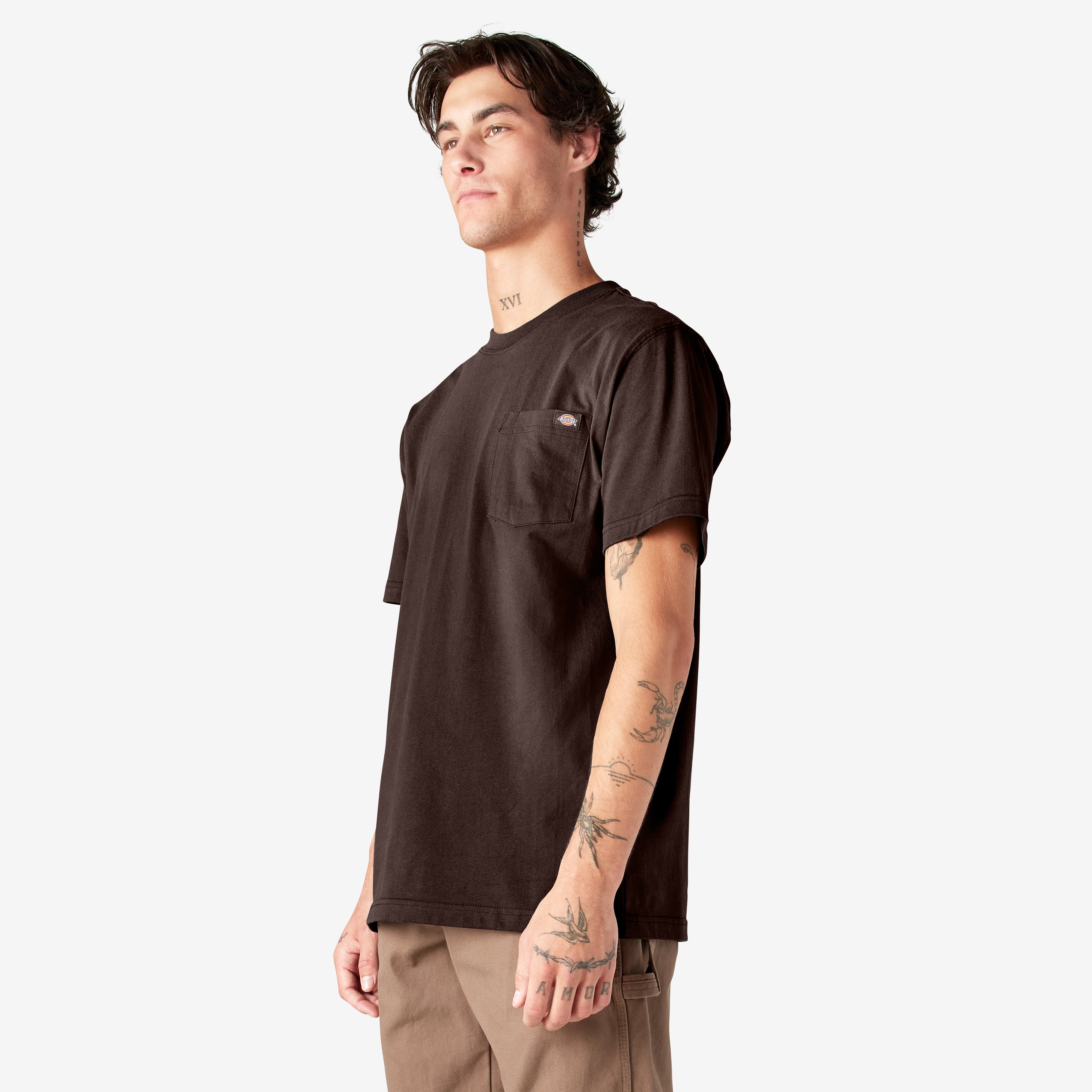 Heavyweight Short Sleeve Pocket T-Shirt
