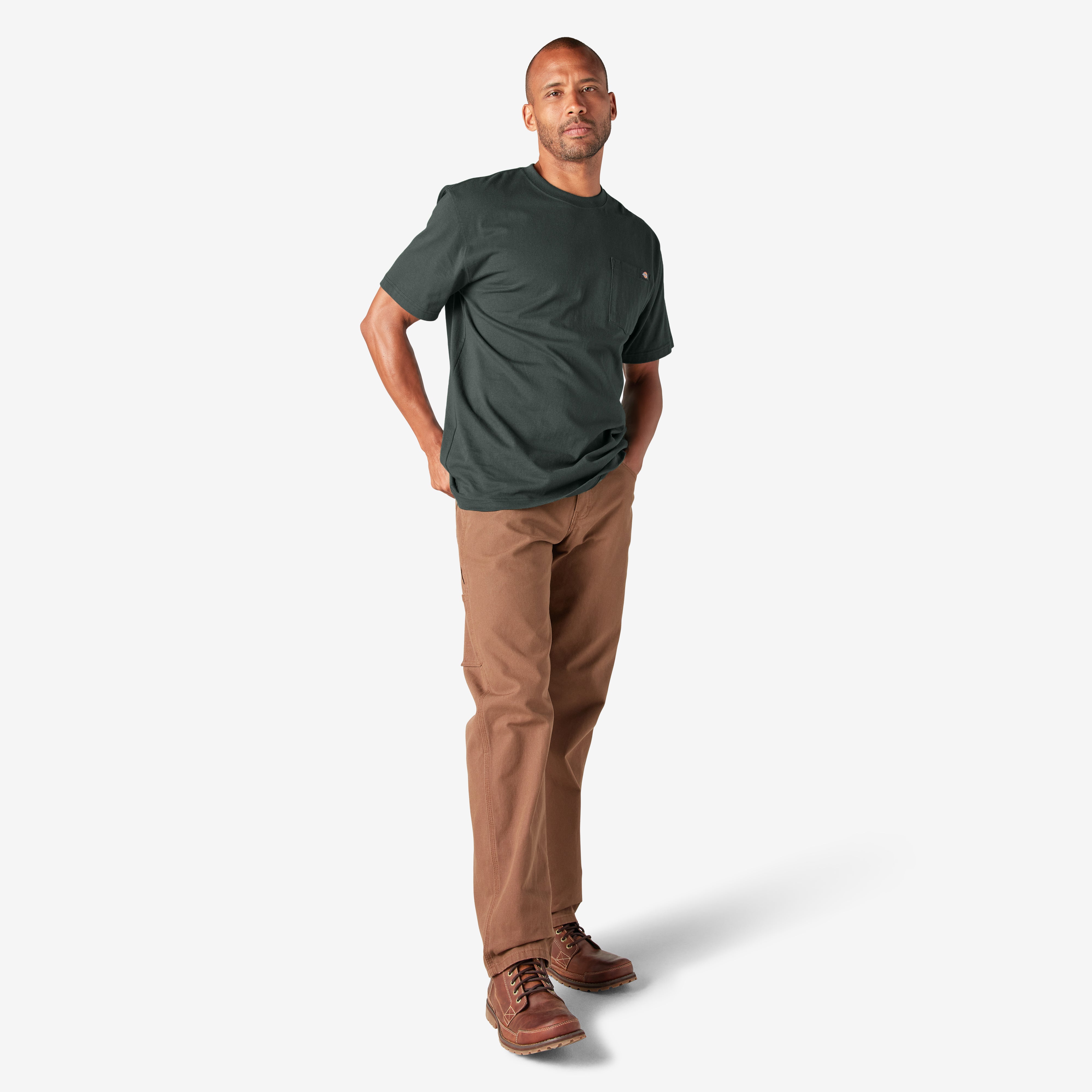 Heavyweight Short Sleeve Pocket T-Shirt