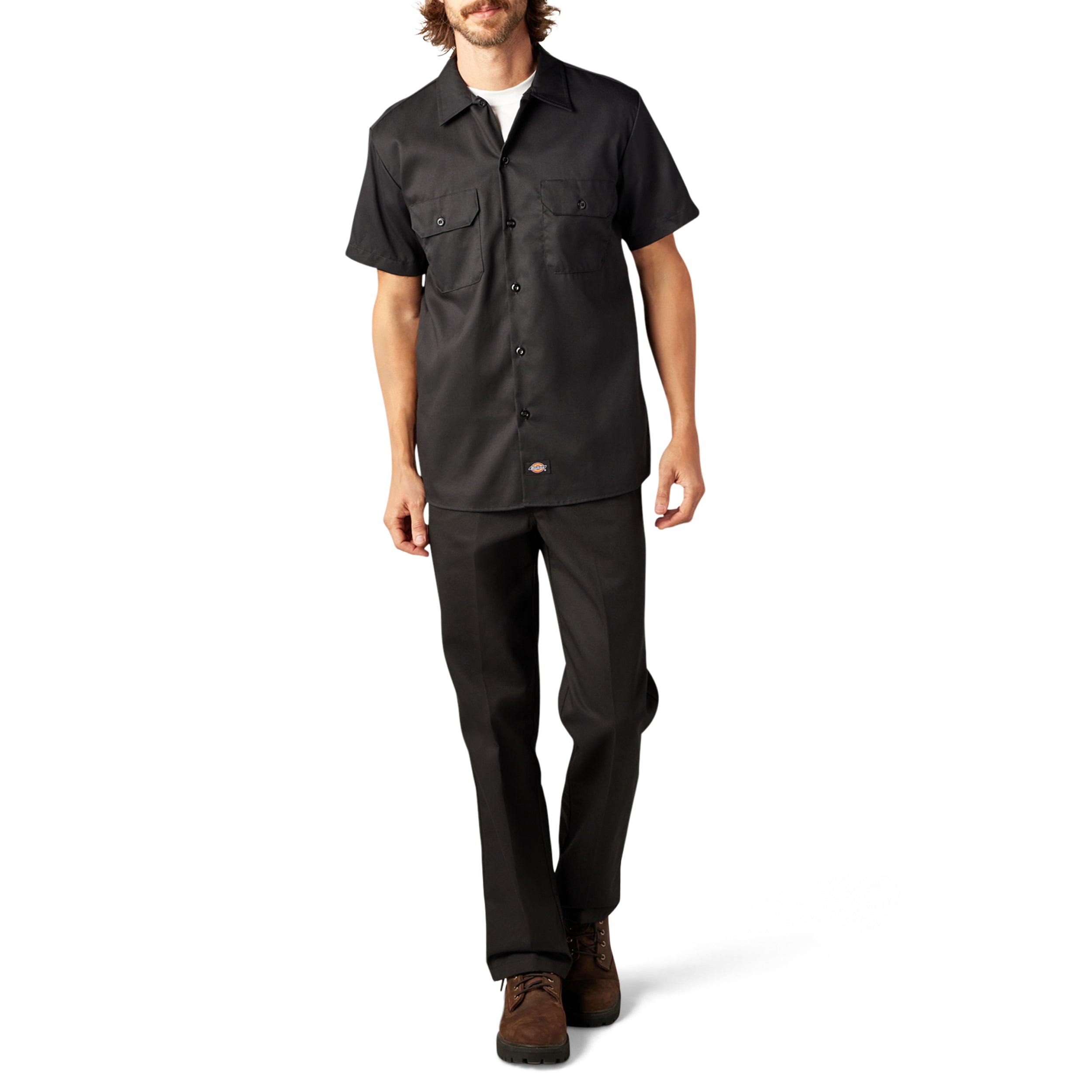 FLEX Slim Fit Short Sleeve Work Shirt