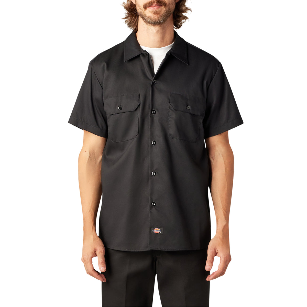FLEX Slim Fit Short Sleeve Work Shirt