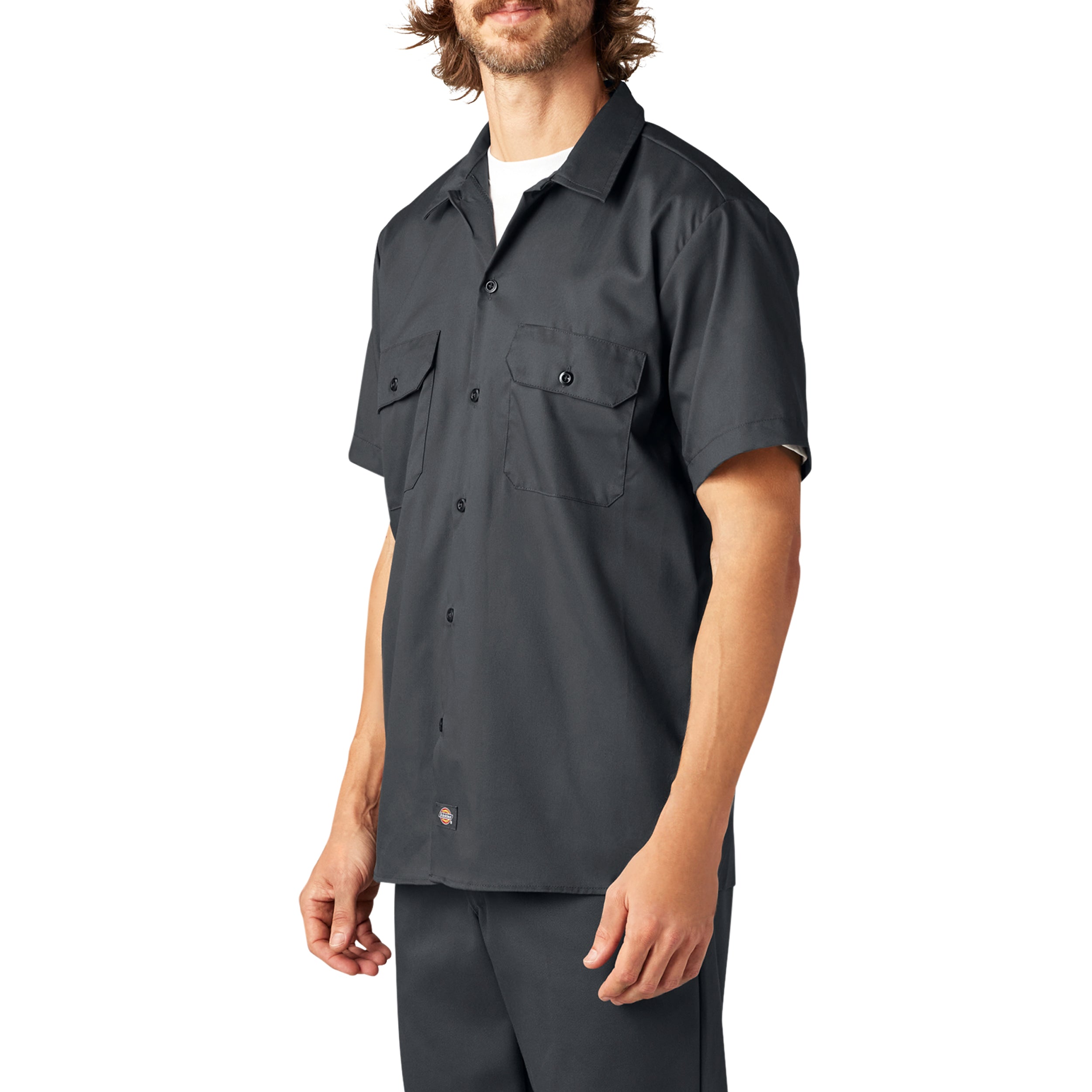 FLEX Slim Fit Short Sleeve Work Shirt