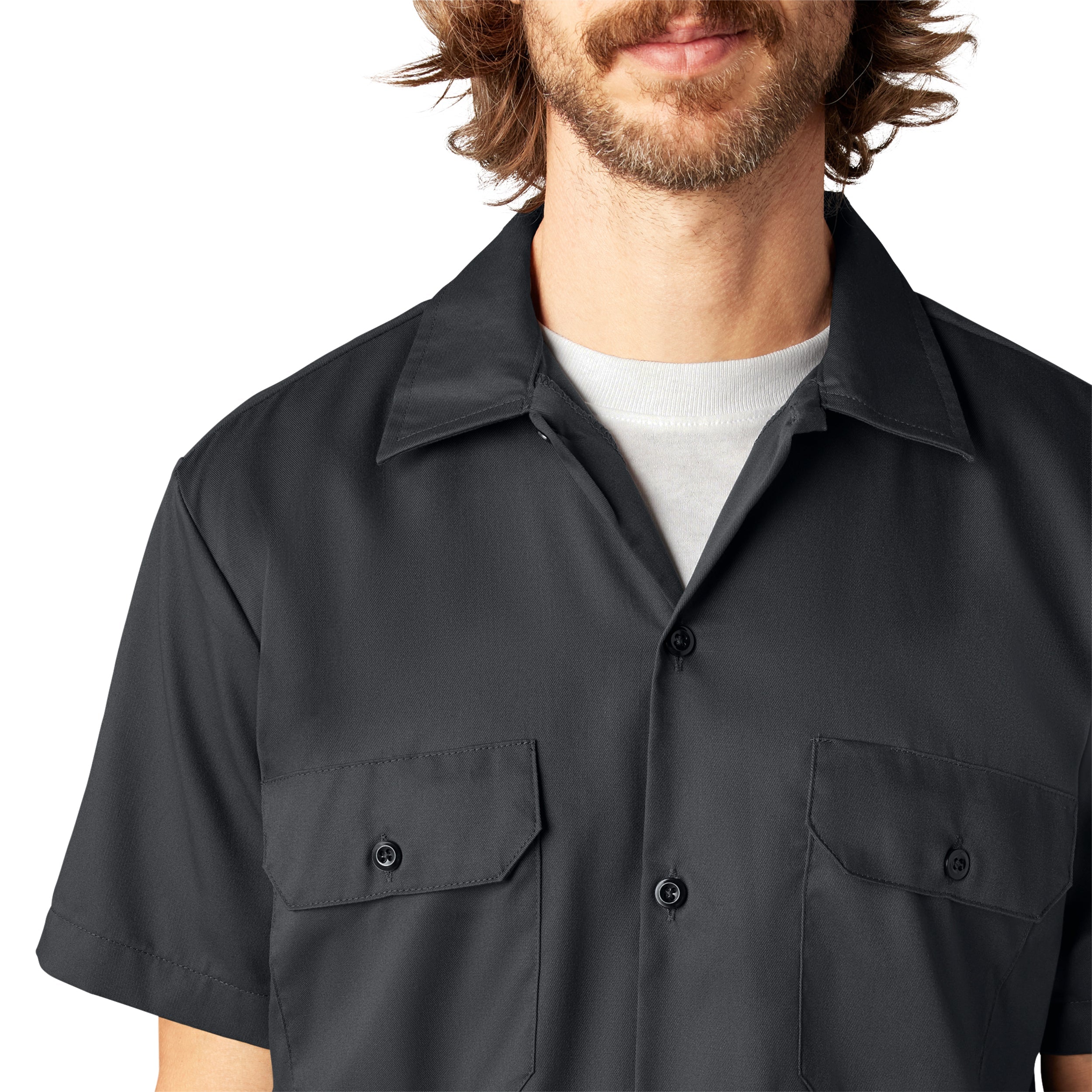 FLEX Slim Fit Short Sleeve Work Shirt