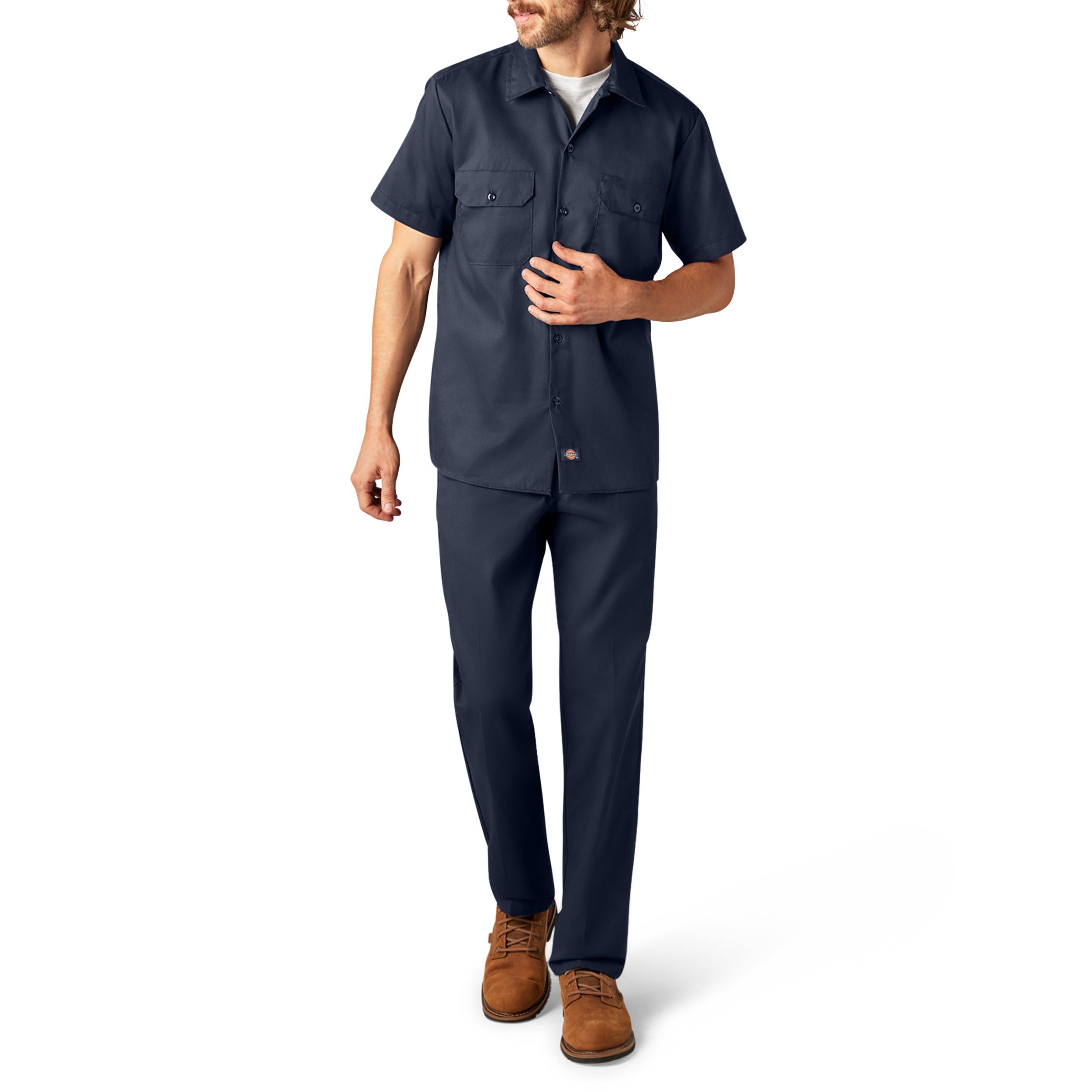 FLEX Slim Fit Short Sleeve Work Shirt