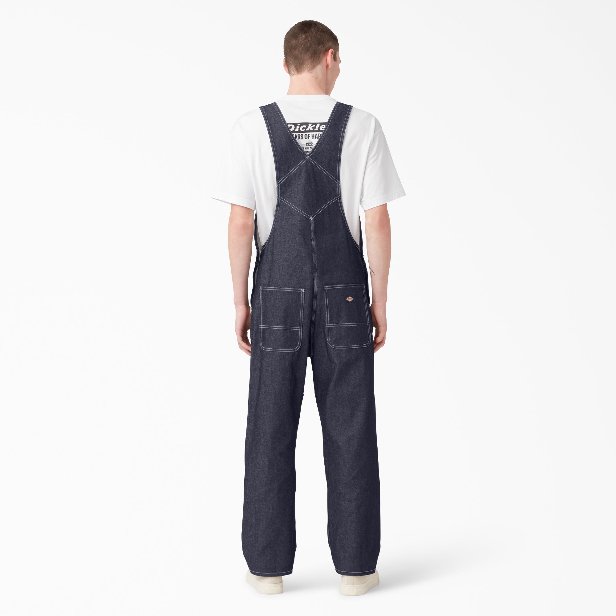 100 Year Denim Double Knee Bib Overalls