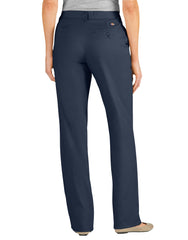 Women's Relaxed Fit Straight Leg Pleated Front Pants