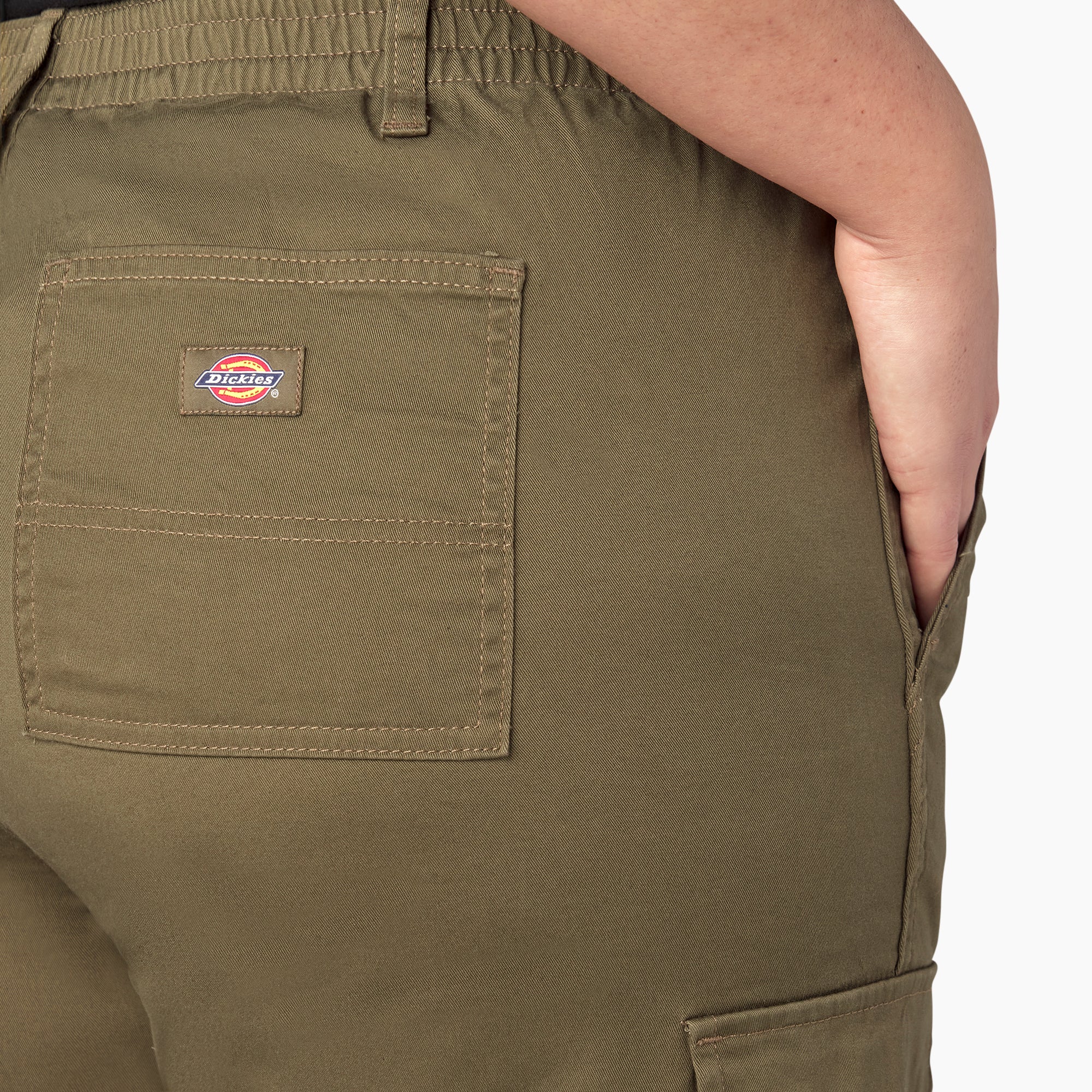 Women's Plus High Rise Fit Cargo Pants