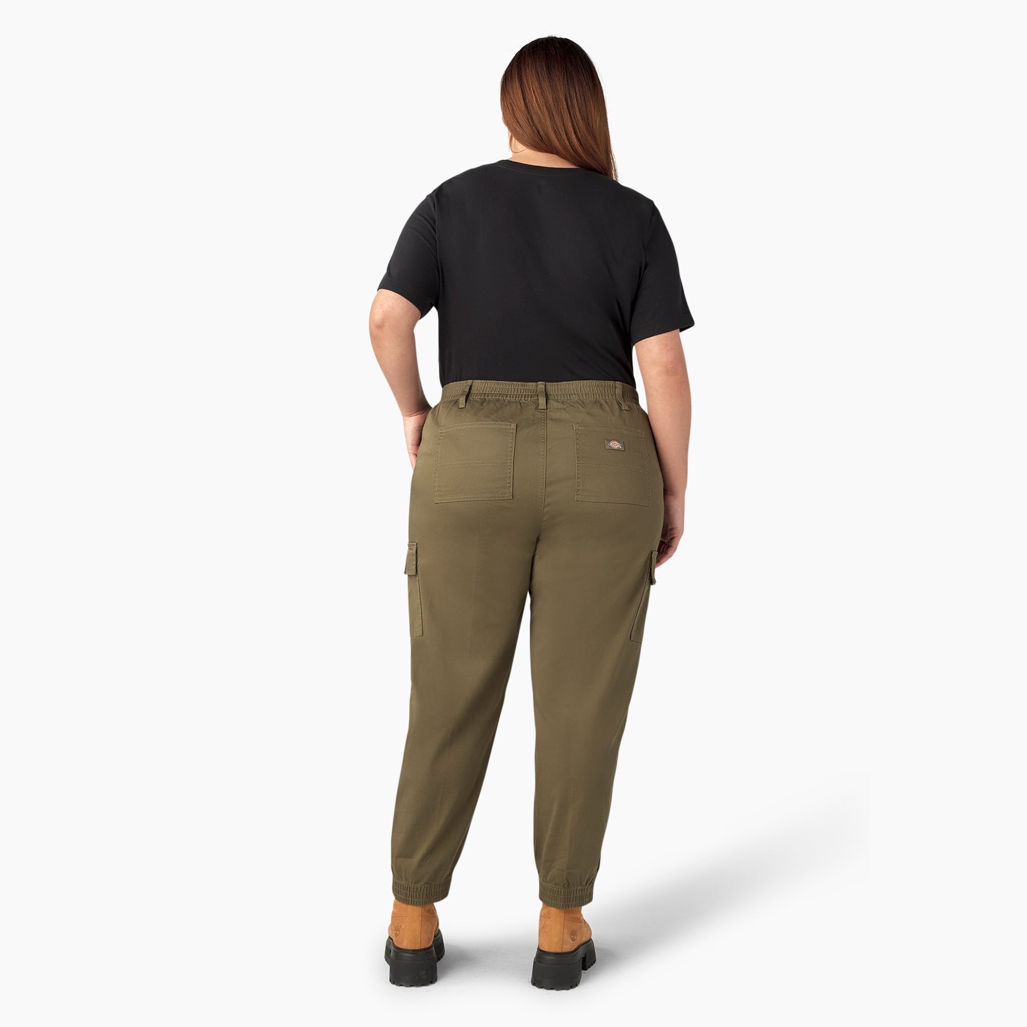 Women's Plus High Rise Fit Cargo Pants