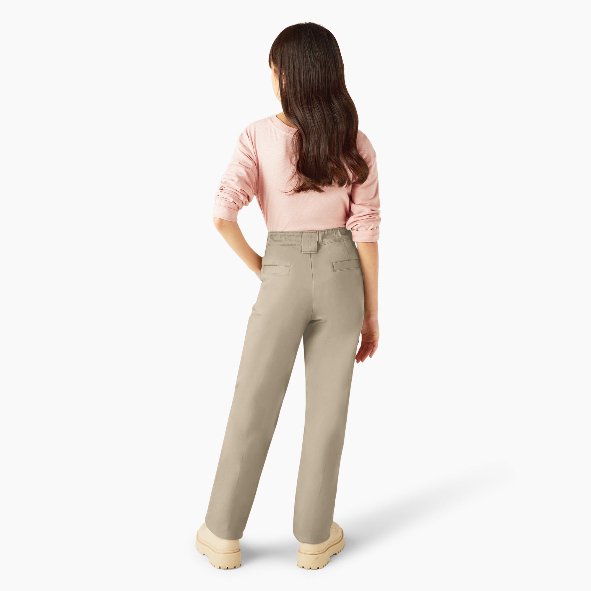 Girls' Slim Fit Pants, 4-20
