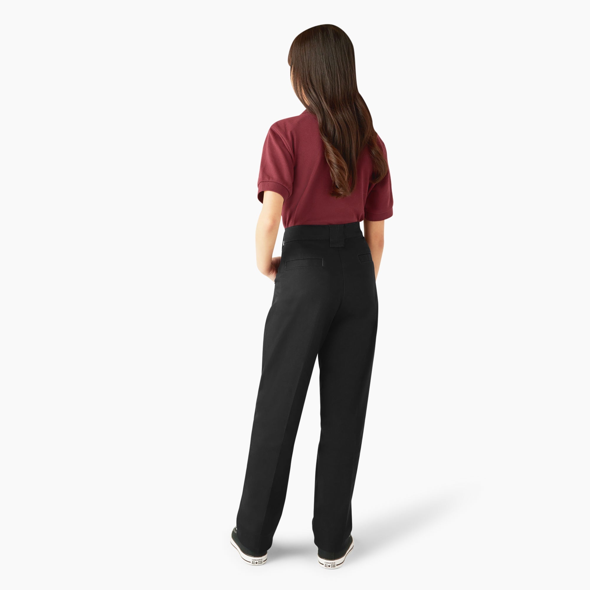 Girls' Slim Fit Pants, 4-20