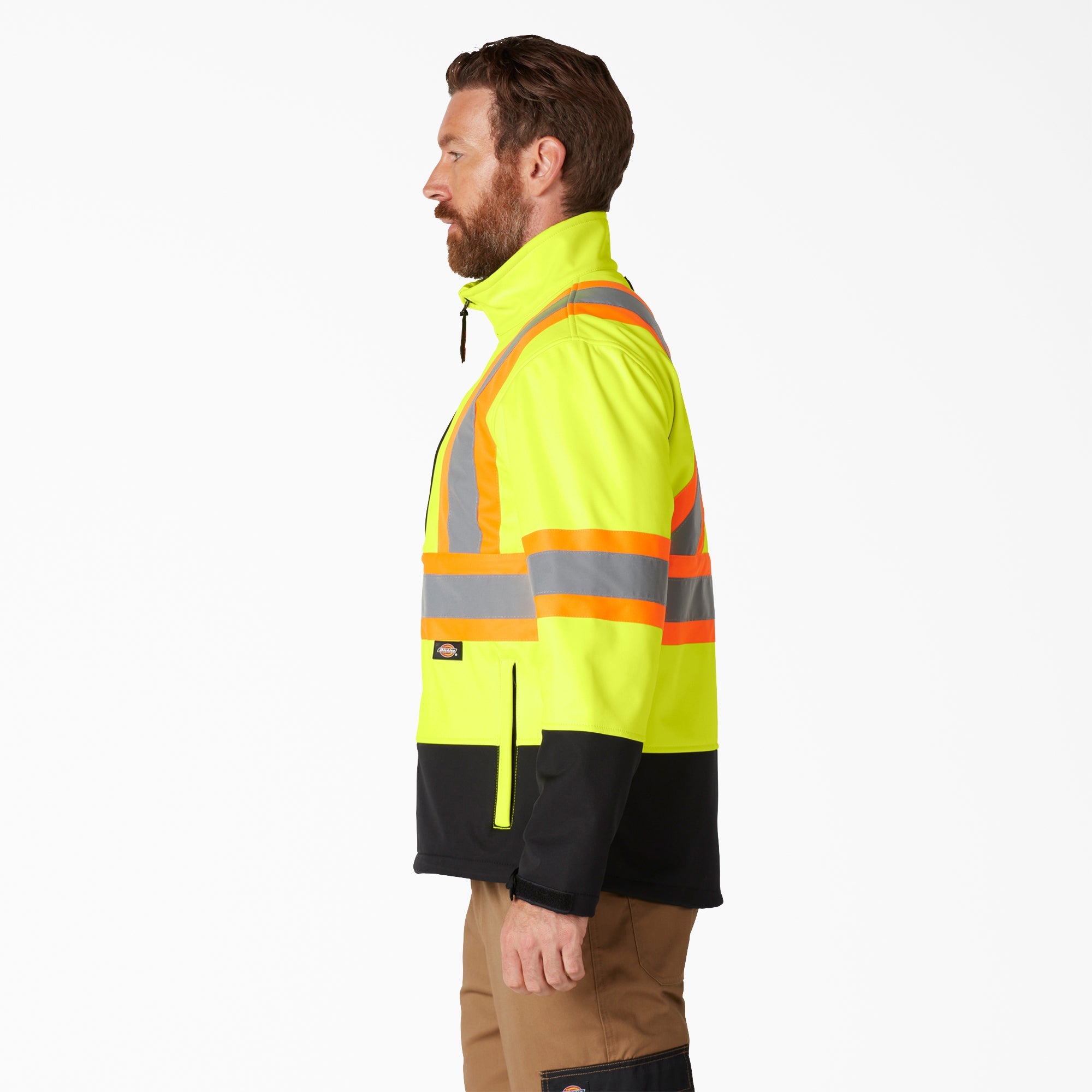 Hi Vis Safety Softshell Jacket
